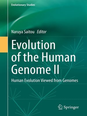 cover image of Evolution of the Human Genome II
